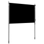 Anthrazitfarbenes vidaXL Außenrollo 200x270 cm mit Handkurbel für Balkon & Terrasse.