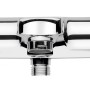 baliv Thermostat-Wannenarmatur WA-5020 in Chrom, Aufsicht