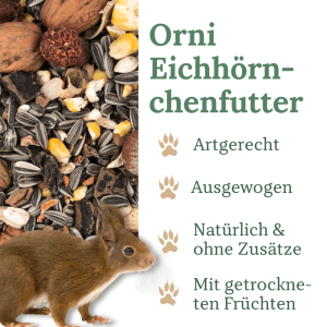 Orni Eichhörnchenfutter