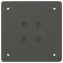 vidaXL Konsolentischbeine 4 Stk Anthrazit 72-74 cm Stahl 4012470_6