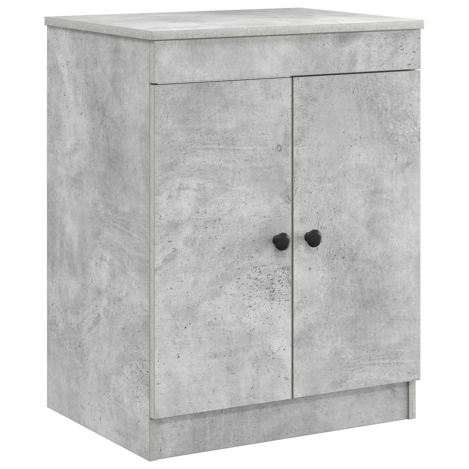 vidaXL Badezimmerschrank Betongrau 54 x 41 x 70 cm Holzwerkstoff 890125