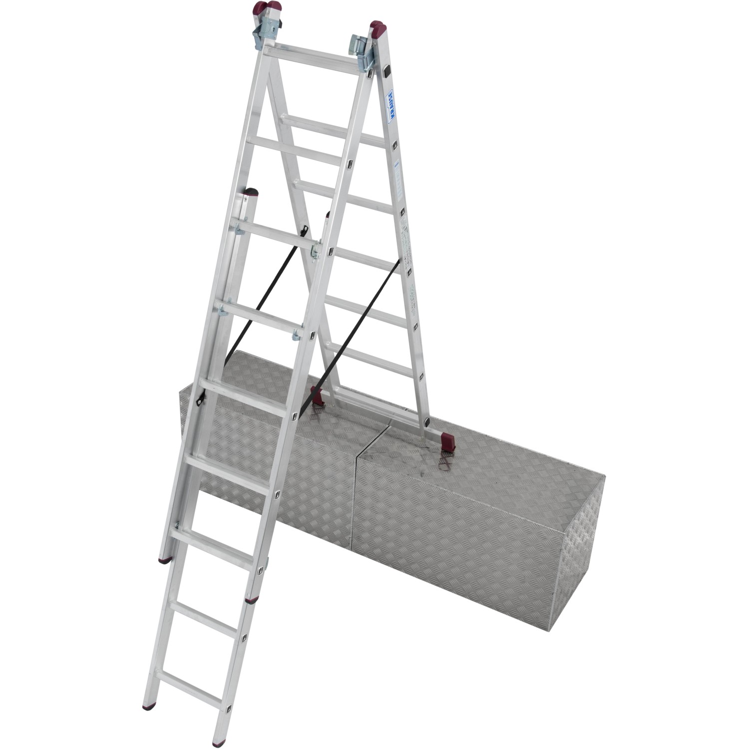 Krause Corda VielzweckLeiter 3 x 7 Sprossen Treppenversion kaufen bei OBI