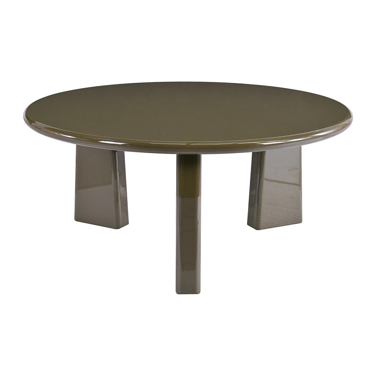 Vente-unique Couchtisch Zinapa Khaki 90 cm