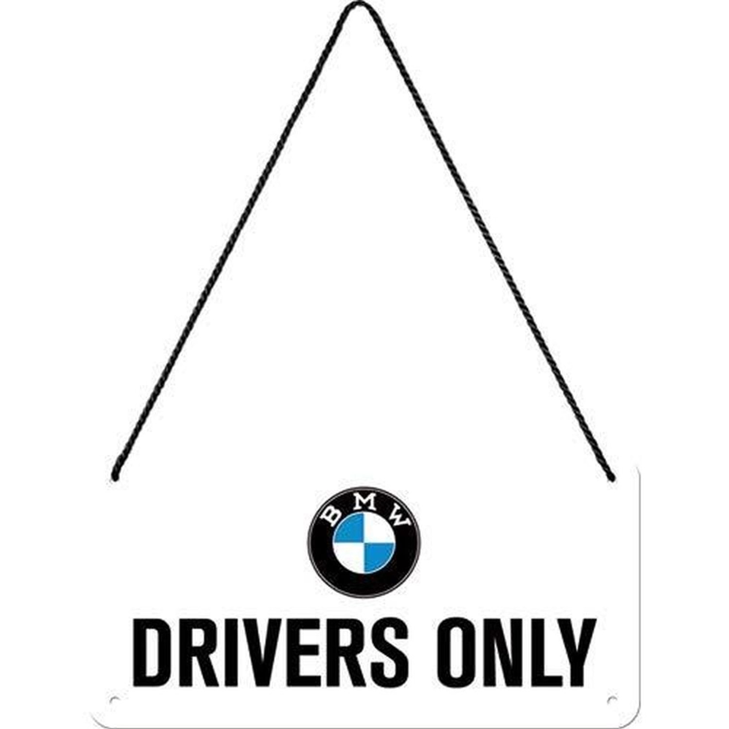 Nostalgic-Art Hängeschild BMW BMW Drivers Only günstig online kaufen