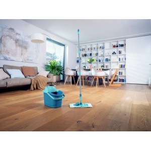 Leifheit Bodenwischer Power Clean Weiß Türkis