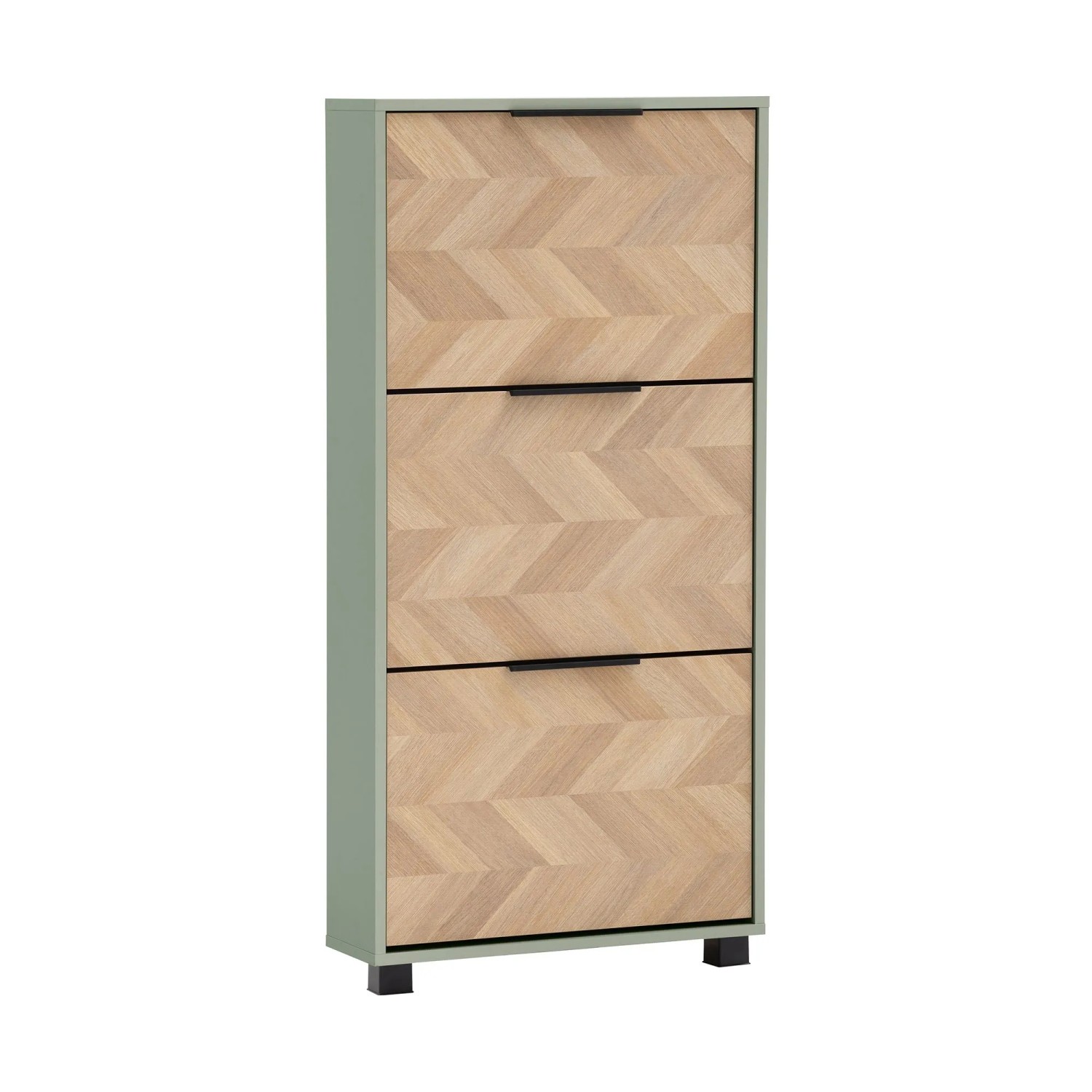 Schildmeyer Schuhkipper Piazza 3er 124,5 cm x 59,8 cm x 19,6 cm Pistazie