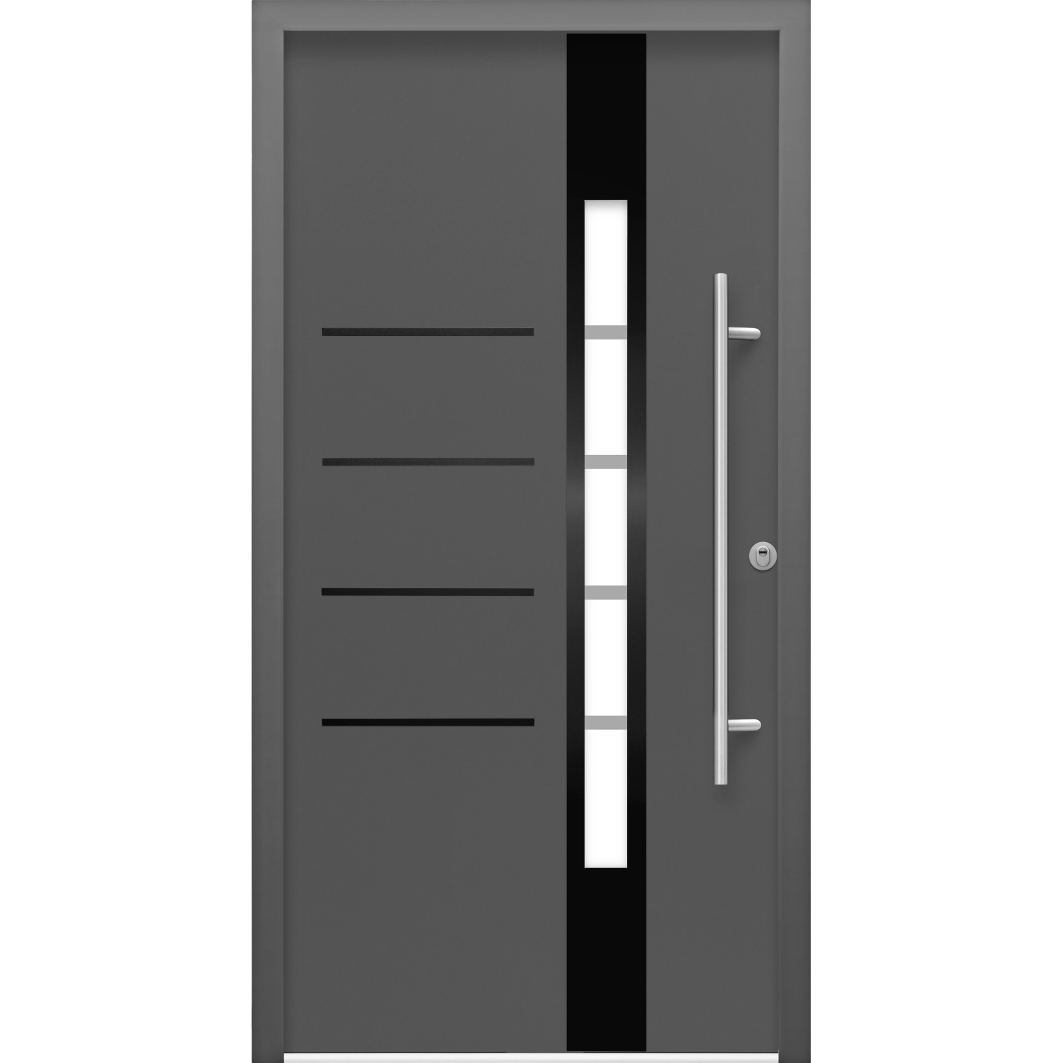 Splendoor Thermospace Sicherheits-Haustür Berlin Prime RC2K Anthr. 100x210 günstig online kaufen