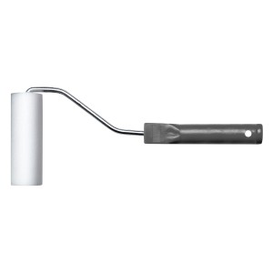 Marabu Farbroller 2er-Set: Zwei Schaumstoffrollen mit grauem Griff für Wandschablonen und Farbauftrag.