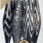 Inge`s Christmas Decor GmbH Christbaumschmuck Eiszapfen Kunststoff 15 cm 6 Stück Schwarz Anthrazit