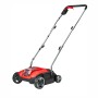 Einhell Akku-Vertikutierer GC-SC 18/28 Li-Solo: Elektro-Vertikutierer in Rot/Schwarz mit verstellbarem Holm.