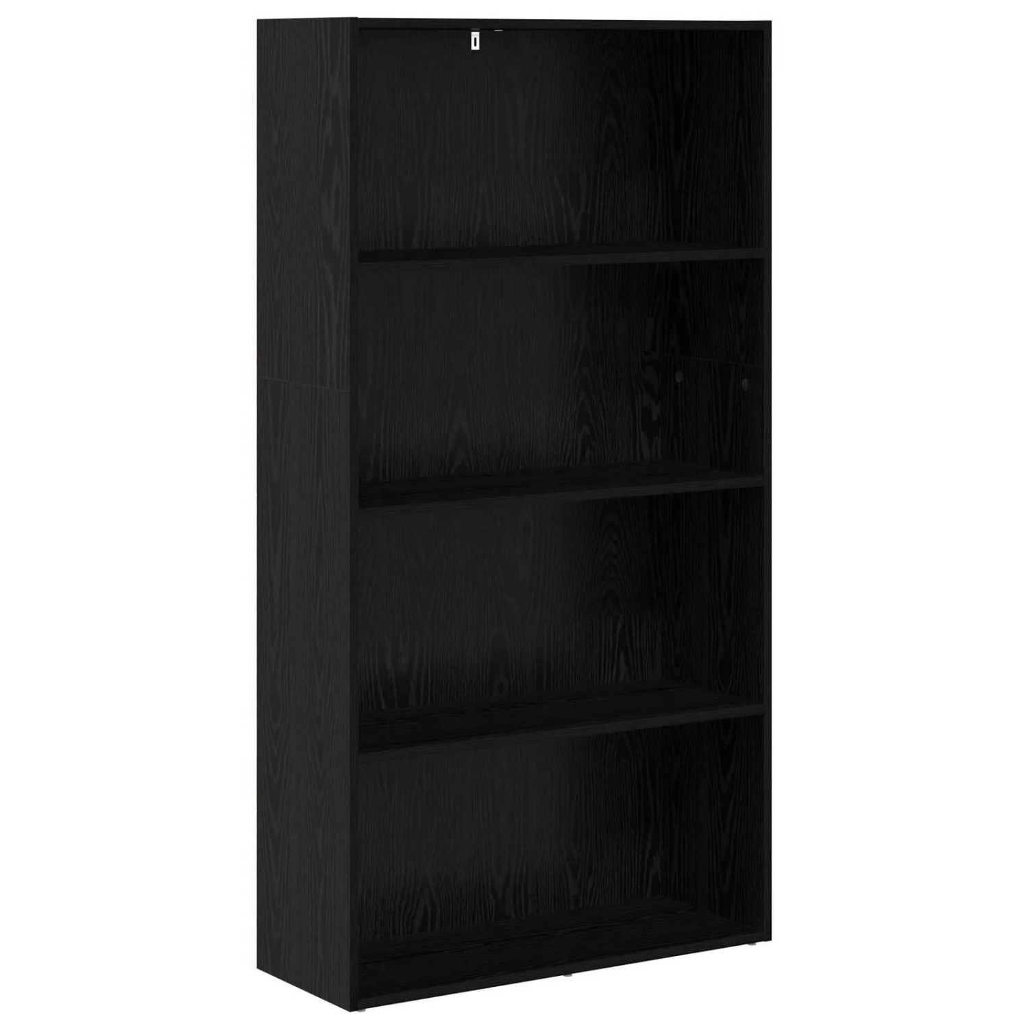 vidaXL Freistehender Stauraum Schwarz Eichen-Optik 80 x 30 x 152 cm 8003718