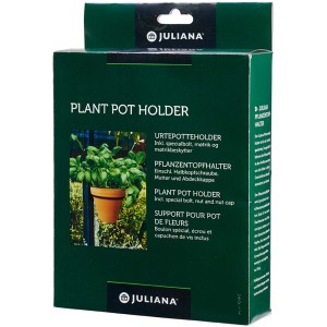 Juliana Pflanztopfhalter Ø 14cm für Gewächshaus, zur vertikalen Anordnung von Pflanztöpfen.