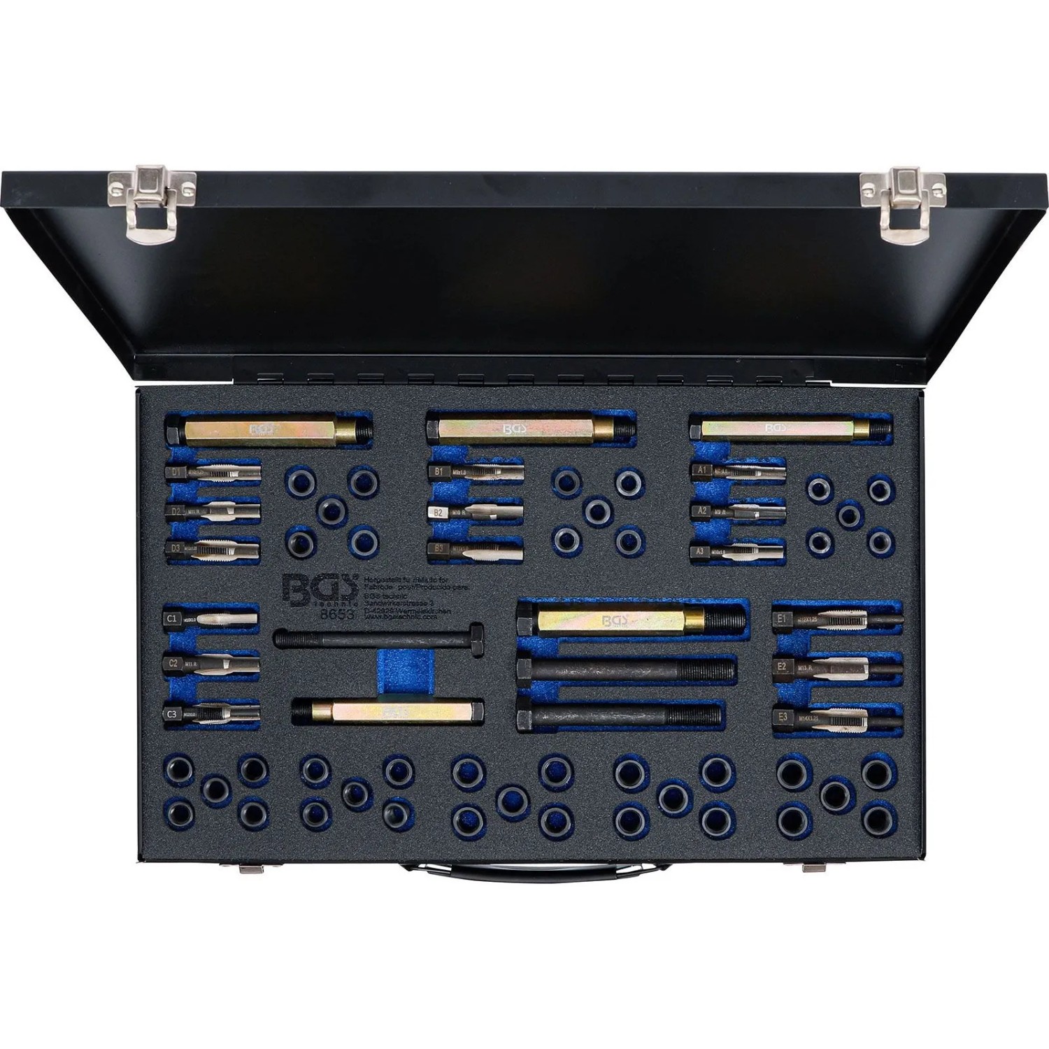 BGS Reparatursatz Für Glühkerzengewinde M8 M9 M10 M12 8653