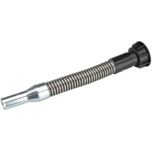 Flexibler Unitec Ausgießer mit Kunststoffmutter für Kanister, Pannenhilfe.