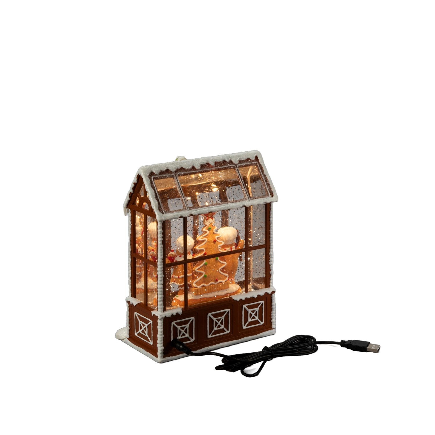 Konstsmide Wasserlaterne Lebkuchenhaus Batteriebetrieb Mehrfarbig günstig online kaufen