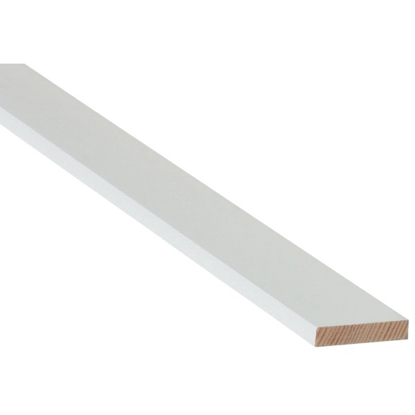 Holzleisten Wei Lackiert