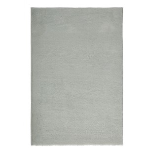 Jadefarbener Lalee Badteppich Paradise, 50x90 cm, flauschig und rutschhemmend.