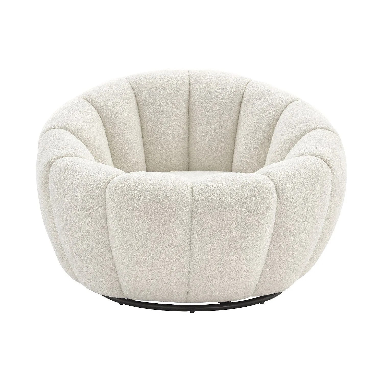 Vente-unique Sessel Mit Gerader Rückenlehne Cossato Weiß 96 cm