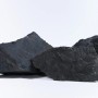 Schwarze Nuber Felsen, Aquariendeko-Steine für Aquascaping.