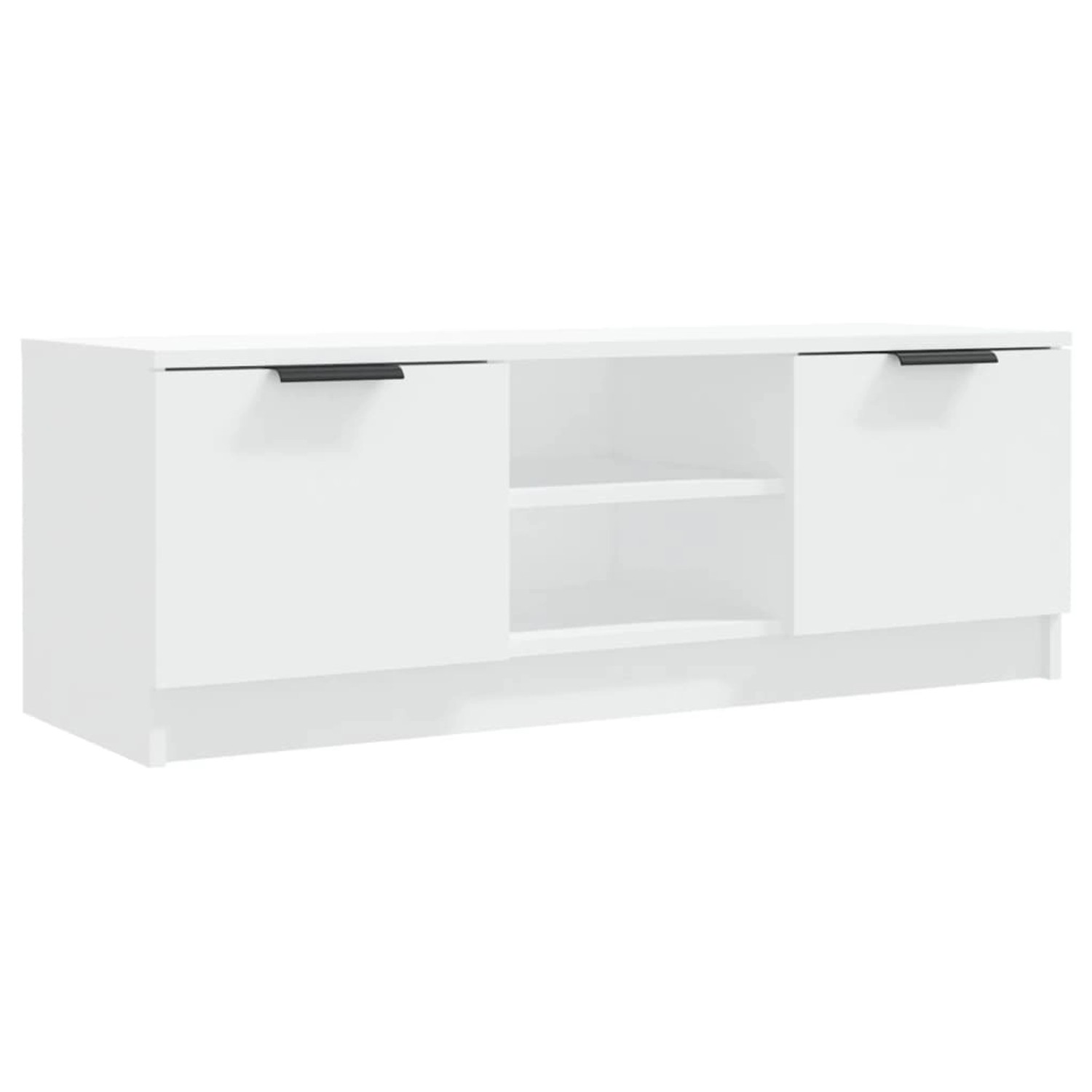 vidaXL TV-Schrank Weiß 102x35x36,5 cm Holzwerkstoff 811511 günstig online kaufen