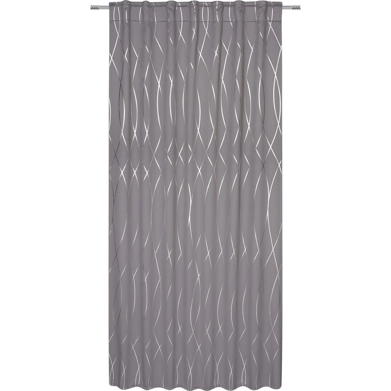 Mömax Verdunkelungsvorhang Glamour Anthrazit ca. 140x245cm