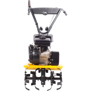 Texas Benzin-Motorhacke Lilli345TG, gelb/schwarz, für Gemüsegärten. Leichte Gartenfräse.