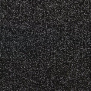 Teppichfliese Rex Anthrazit, 50x50 cm, detailreiche Textur.