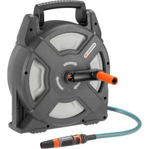 Gardena city gardening Terrassen-Schlauchbox 10 m mit Schlauch und Spritze.