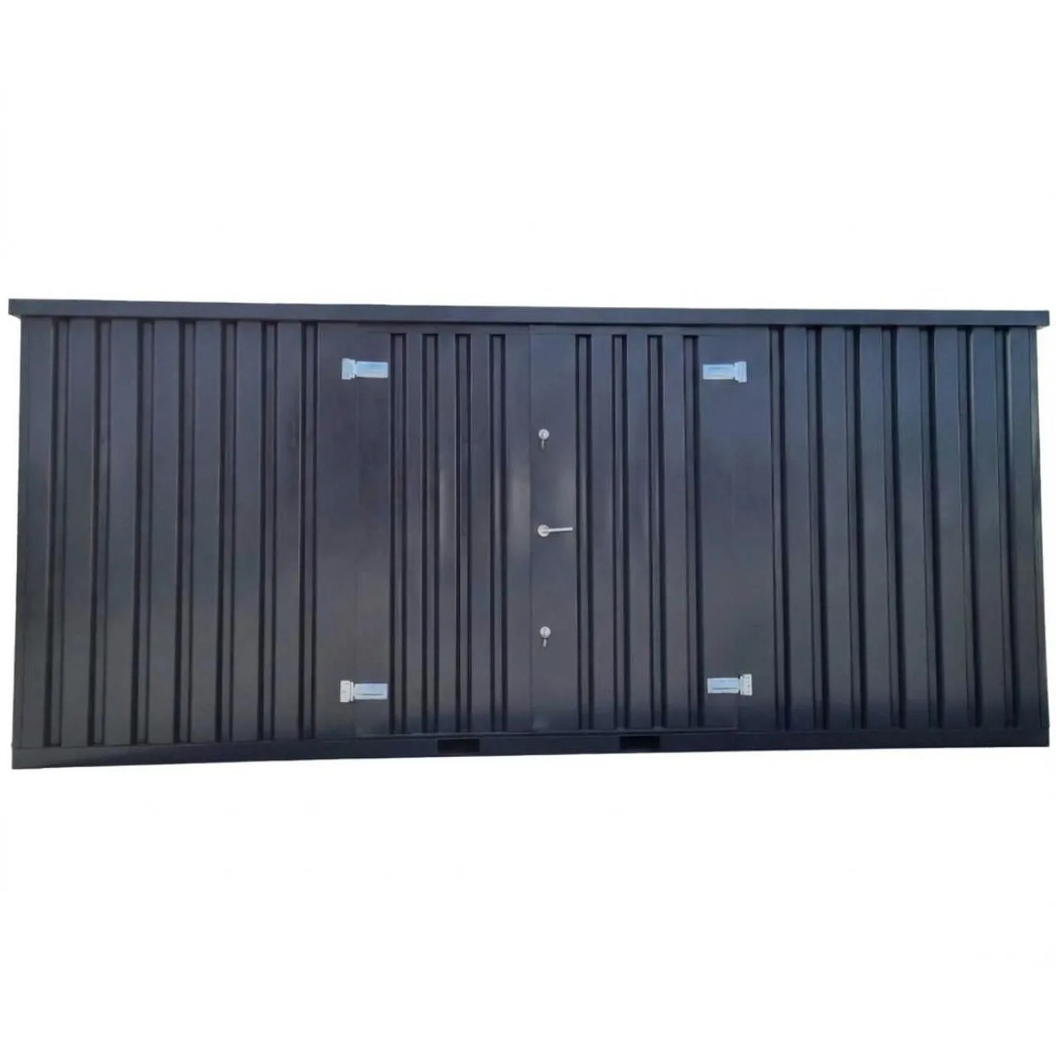 LagercontainerXXL 6m Lagercontainer mit Doppeltür auf der Langen Seite RAL7 günstig online kaufen