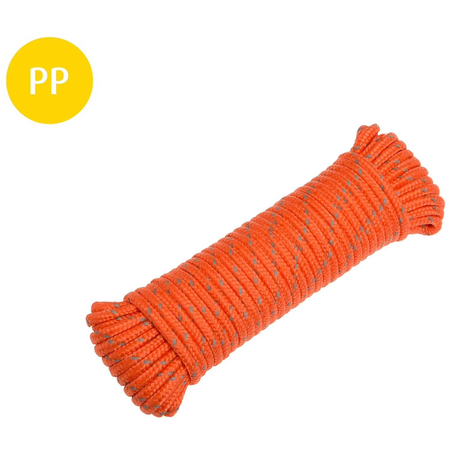 Conacord Reflektorseil Ø 4,8 mm x 15 m Orange