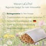LaCaTho Zottiger Klappertopf Samen in Papiertüte auf Blumenwiese. Keimgarantie, regionales Saatgut für Artenvielfalt.