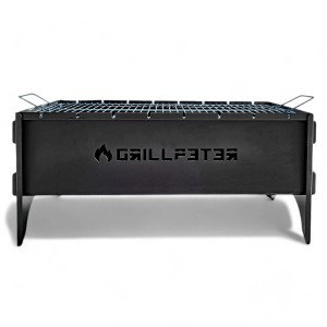 Grillpeter Mangal Anar 2mml Campinggrill aus Stahl Anglergrill Festivalgrill
