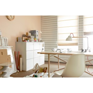 Raumgestaltung mit Schöner Wohnen Trendfarbe Sand: Wandfarbton in Wohnumgebung.