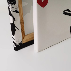 Tadessi Leinwandbild - M1-No.50750 - Retro Pop - 60 x 90 cm - Querformat