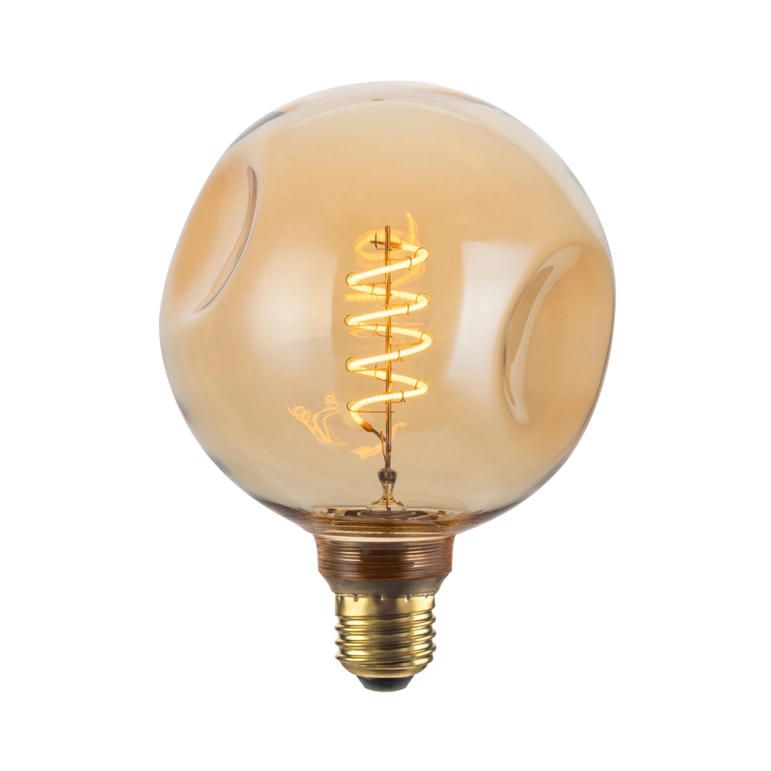ENOVALITE LED Filament Leuchtmittel CALDERA E27 4W 2200K Dimmbar Bernstein günstig online kaufen