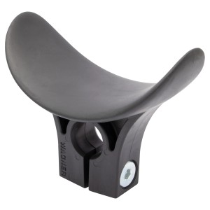 Wagner Hygienischer Klinkenaufsatz in Schwarz, antibakterieller Türbeschlag für mehr Hygiene.