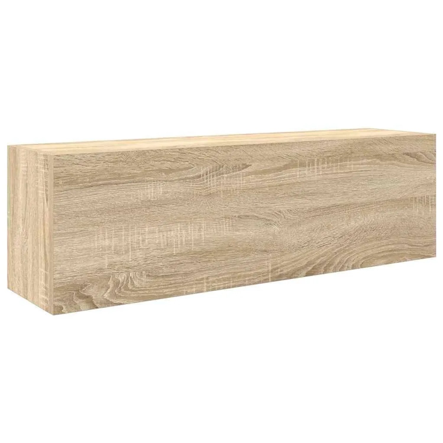 vidaXL Bad-Wandschrank Sonoma-Eiche 100x25x30 cm Holzwerkstoff 860096