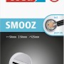 Tesa Smooz Ersatzrollenhalter, verchromt, zur Wandmontage ohne Bohren, modernes Bad-Design.