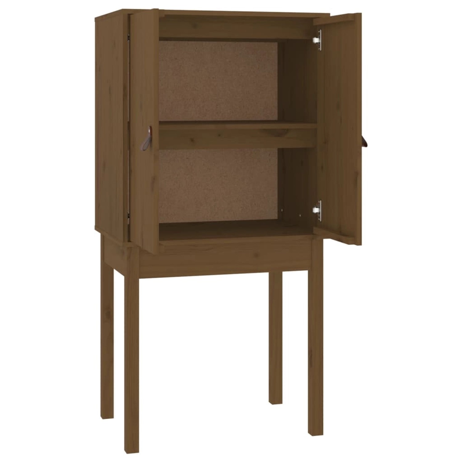 vidaXL Highboard Honigbraun 60x40x120 cm Massivholz Kiefer 821747 günstig online kaufen