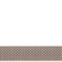 Grauer Conacord Rollladengurt, 15 mm breit, aus Polypropylen (Meterware).