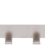 Siro Türgarderobe mit 6 Haken, Metall Nickel matt, Länge 375 mm.