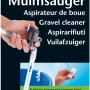 Dennerle Nano Mulmsauger für Aquarien von 30-60l zur einfachen Reinigung von Kies und Bodengrund.