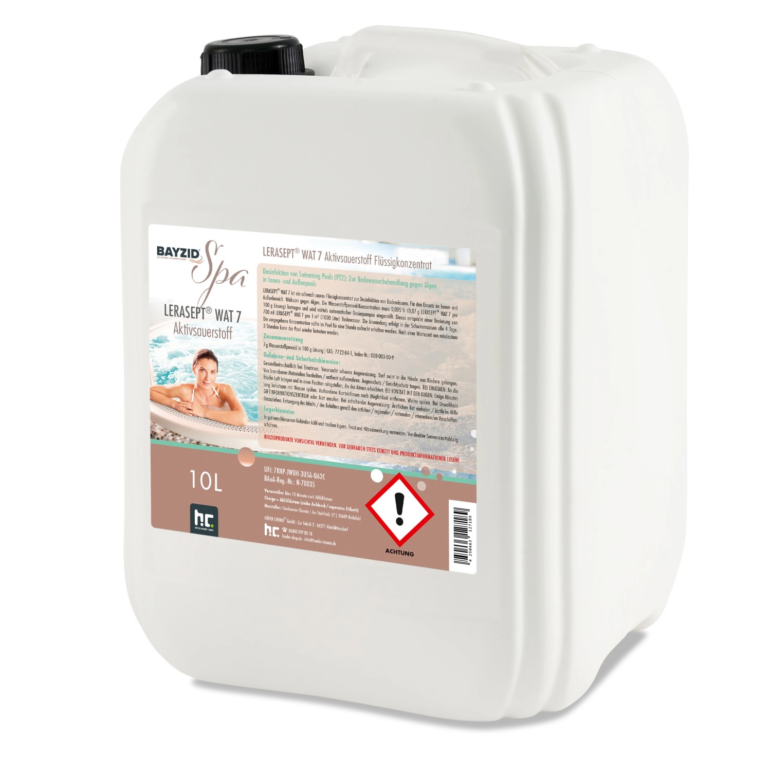 Lerasept Spa Wat7 Aktivsauerstoff 4 x 10l günstig online kaufen