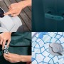 Bestway LAY-Z-SPA Ibiza AirJet Details: Steuerung, Tragegriff, Abdeckung, Boden des Whirlpools.