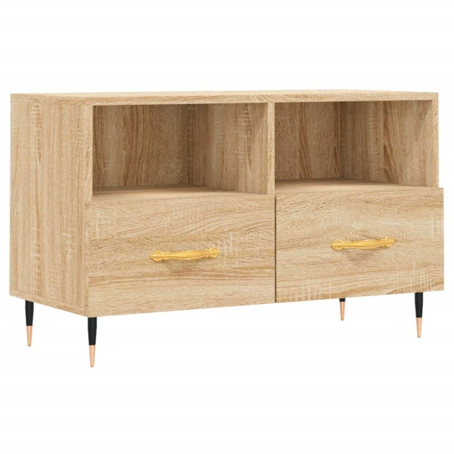 VidaXL TV-Schrank Sonoma-Eiche 80x36x50 cm Holzwerkstoff  Modell 8 günstig online kaufen