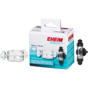 Eheim CO2-Diffusor 600 l Set mit Blasenzähler und Rückschlagventil für Aquarien.