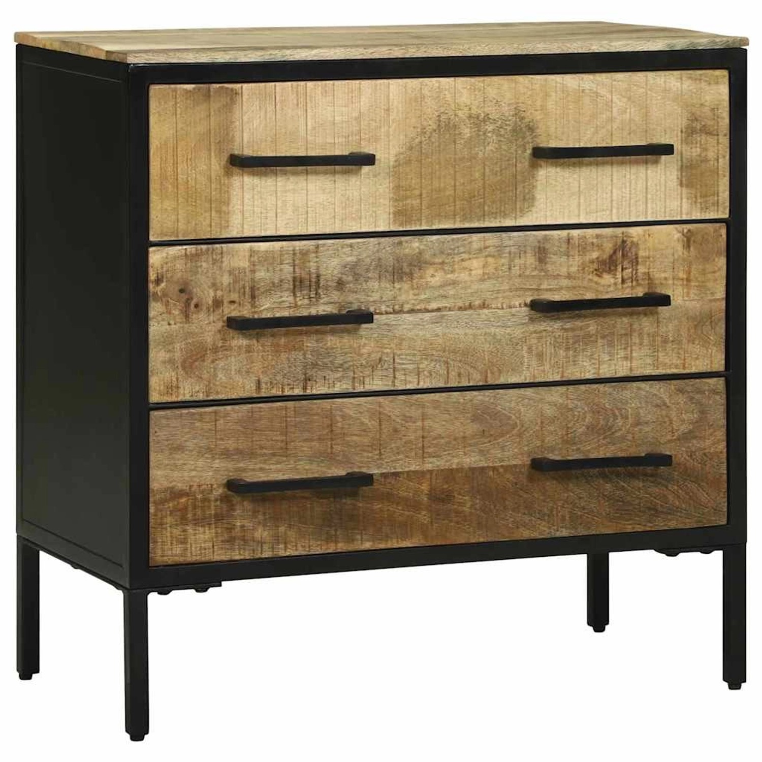 vidaXL Sideboard Braun 70 x 35 x 70 cm Massivholz Mango 374100 günstig online kaufen