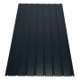 Trapezblech H12, Stahl, 200x91 cm, anthrazit, für Dach und Wand.