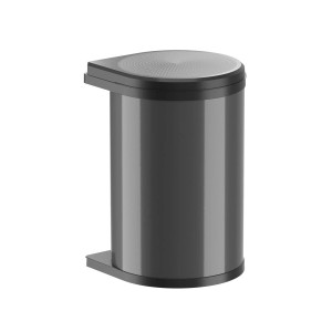 HAILO Abfallsammler Mülleimer Mono 20L Dunkelgrau 3520071