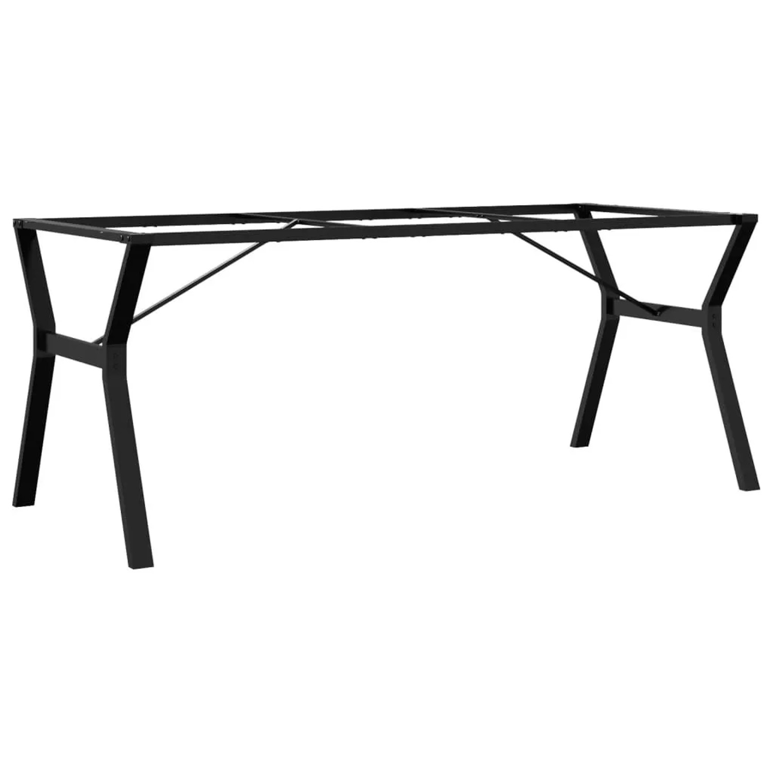 vidaXL Esstisch-Gestell in Y-Form 180x80x73 cm Stahl 357937